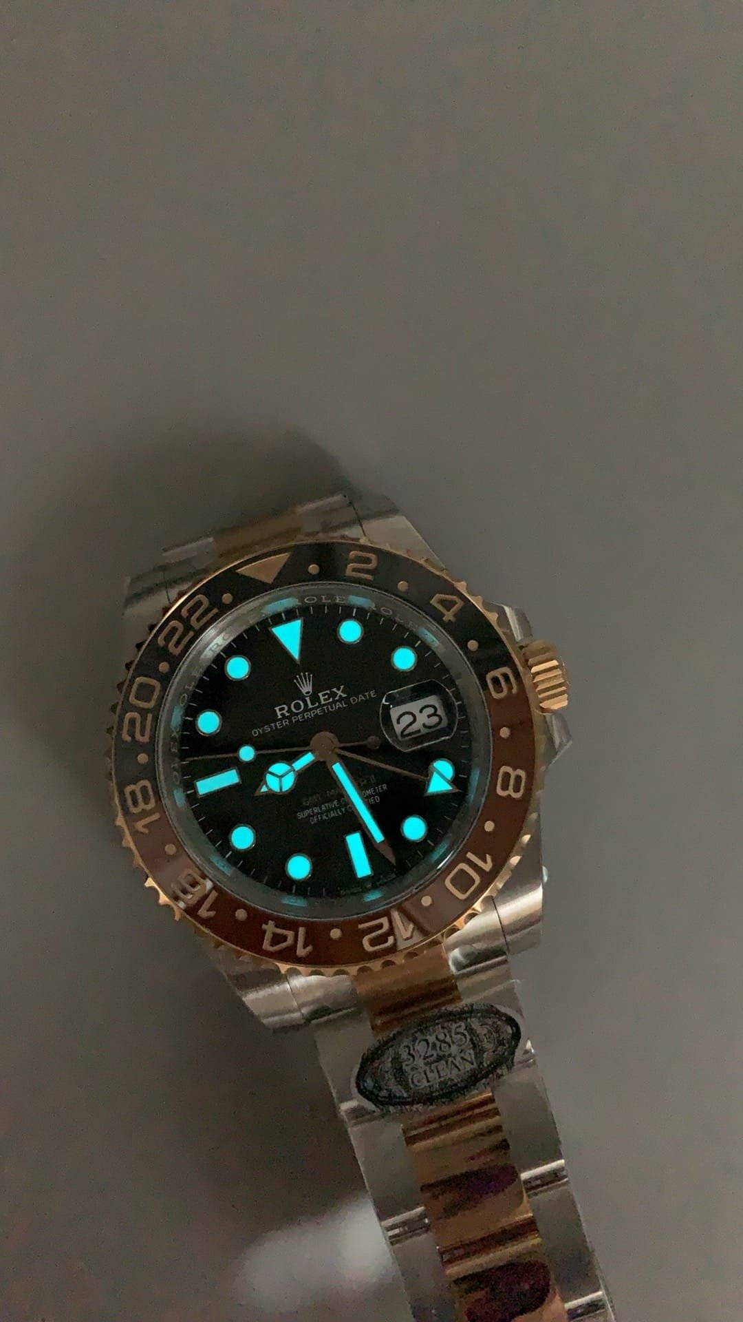 Alternative view of GMT Master - Root Beer - Two-tone Rose - 40mm